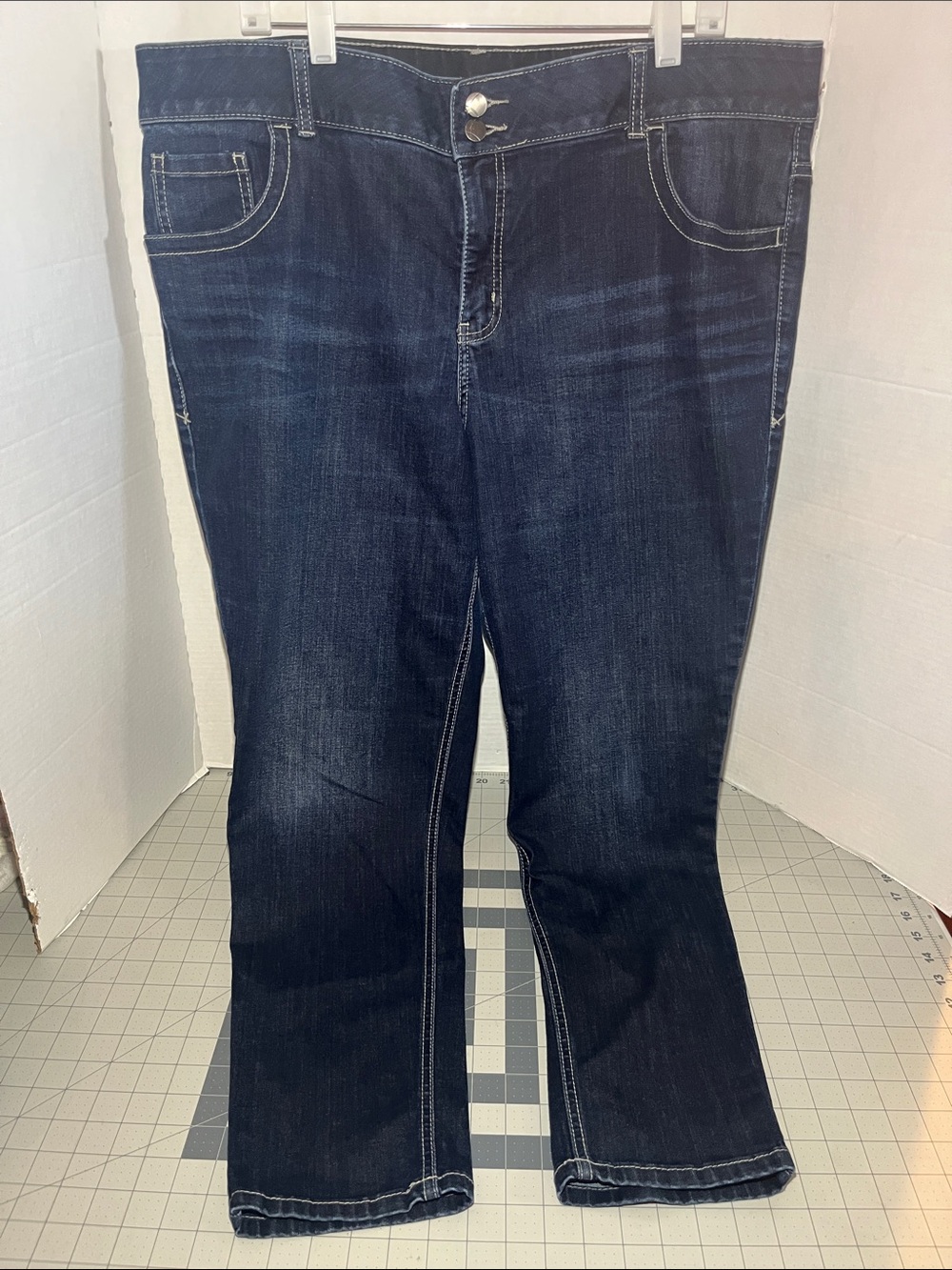 Lane Bryant Dark Indigo Boot-Cut Jeans